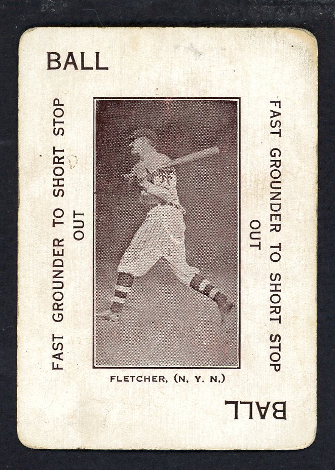 1914 WG4 Polo Grounds Art Fletcher Giants VG-EX  567659