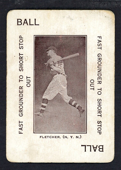 1914 WG4 Polo Grounds Art Fletcher Giants VG-EX  567659