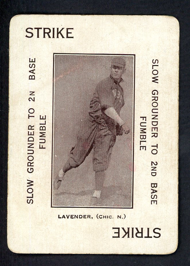 1914 WG4 Polo Grounds Jimmy Lavender Cubs VG-EX 567661