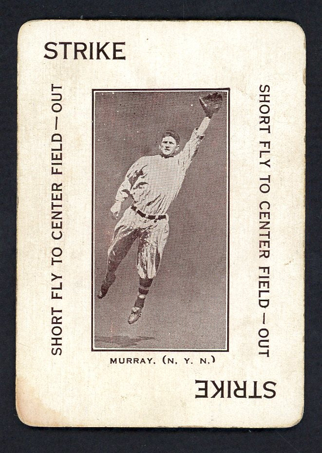 1914 WG4 Polo Grounds Red Murray Giants VG-EX 567662