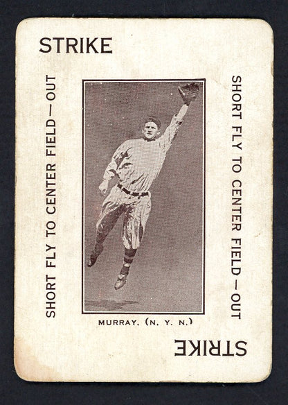1914 WG4 Polo Grounds Red Murray Giants VG-EX 567662