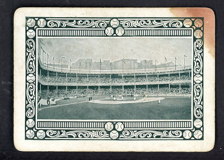 1914 WG4 Polo Grounds Stuffy McInnes A's GD (Stain) 567667