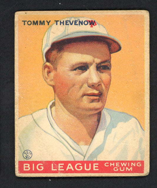 1933 Goudey #036 Tommy Thevenow Pirates VG 567689
