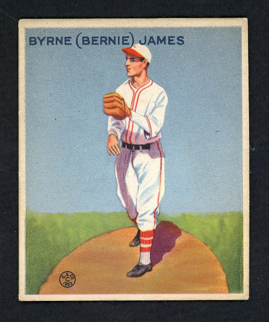 1933 Goudey #208 Byrne (Bernie) James Giants EX+ 567692