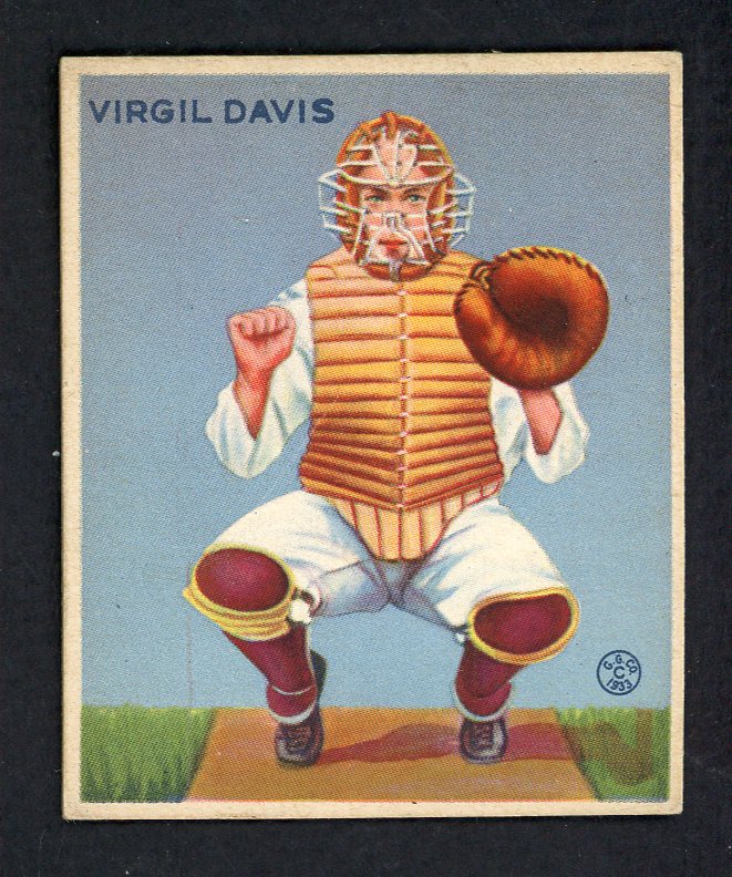 1933 Goudey #210 Virgil Davis Phillies EX+ 567693