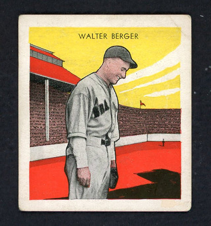 1933 Tattoo Orbit Walter Berger Braves VG-EX 567704