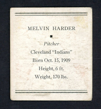 1933 Tattoo Orbit Melvin Harder Indians GD-VG  567711