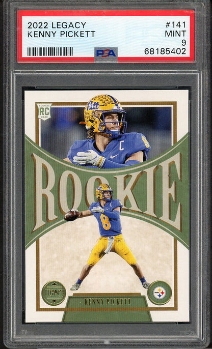 2022 Panini Legacy #141 Kenny Pickett Steelers PSA 9 MINT 567730