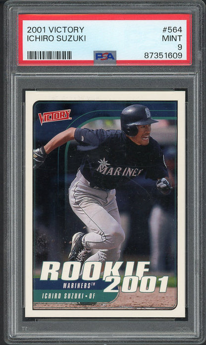 2001 Victory #564 Ichiro Suzuki Mariners PSA 9 MINT 567739