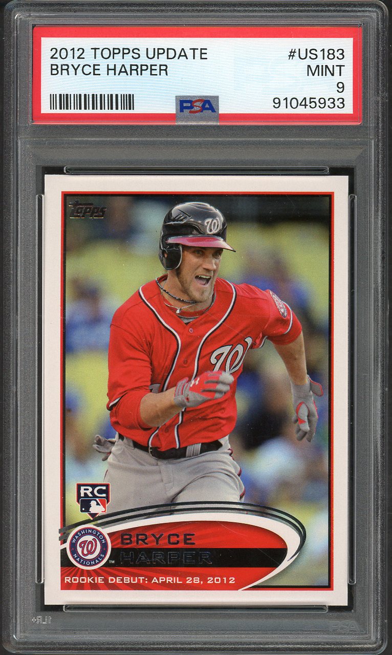 2012 Topps Update #US183 Bryce Harper Nationals PSA 9 MINT 567767