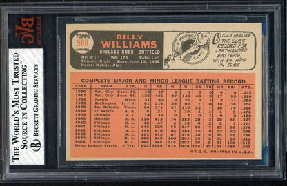 1966 Topps Baseball #580 Billy Williams Cubs BVG 6 EX-MT 567860