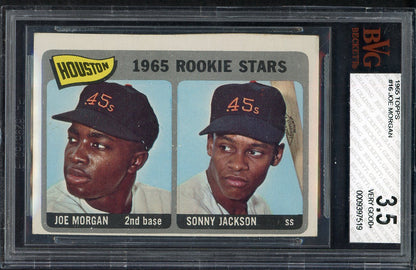1965 Topps Baseball #016 Joe Morgan Astros BVG 3.5 VG+ 567888
