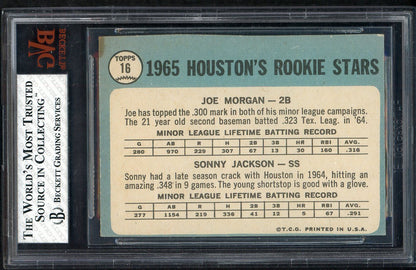 1965 Topps Baseball #016 Joe Morgan Astros BVG 3.5 VG+ 567888
