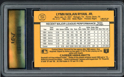 1989 Donruss #154 Nolan Ryan Astros MGS 10 GEM MINT 568074