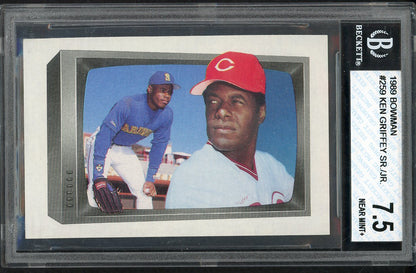 1989 Bowman #259 Ken Griffey Jr Mariners BVG 7.5 NM+ 568099