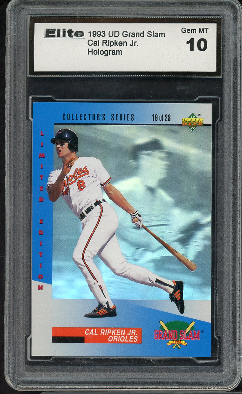 1993 UD Grand Slam #016 Cal Ripken Orioles GMA 10 GEM MINT 568125