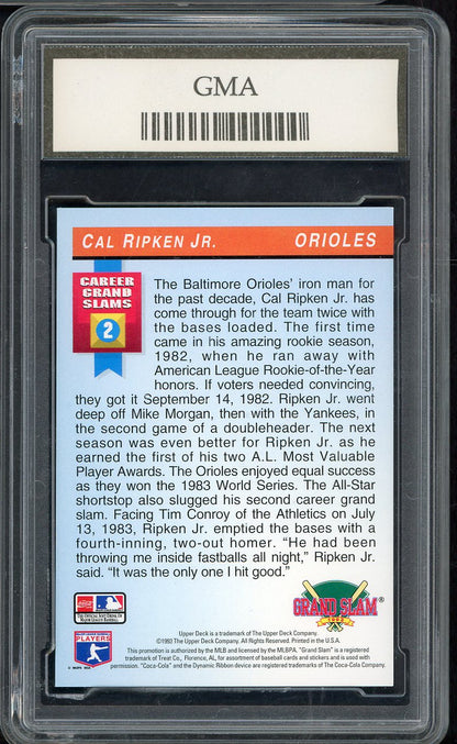 1993 UD Grand Slam #016 Cal Ripken Orioles GMA 10 GEM MINT 568125