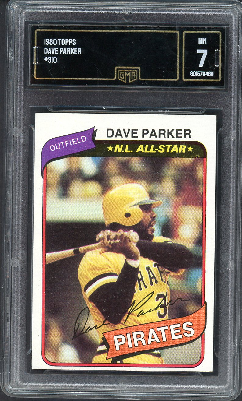 1980 Topps Baseball #310 Dave Parker Pirates GMA 7 NM 568131