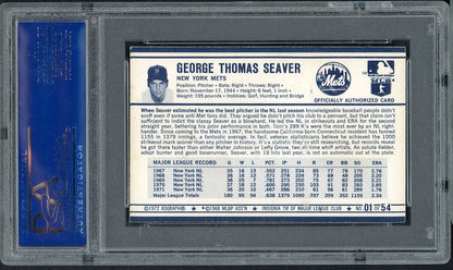 1972 Kelloggs Baseball #001 Tom Seaver Mets PSA 8 NM/MT 568172