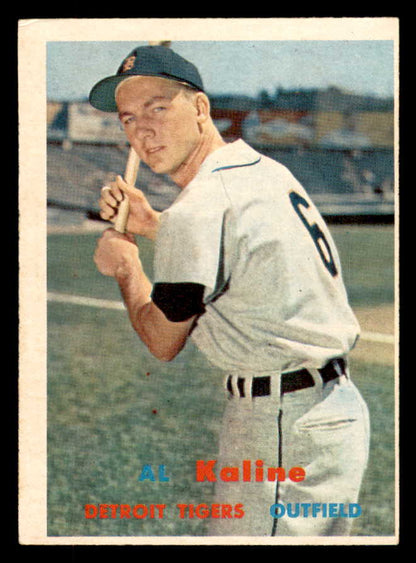 1957 Topps Baseball #125 Al Kaline Tigers VG-EX 568288
