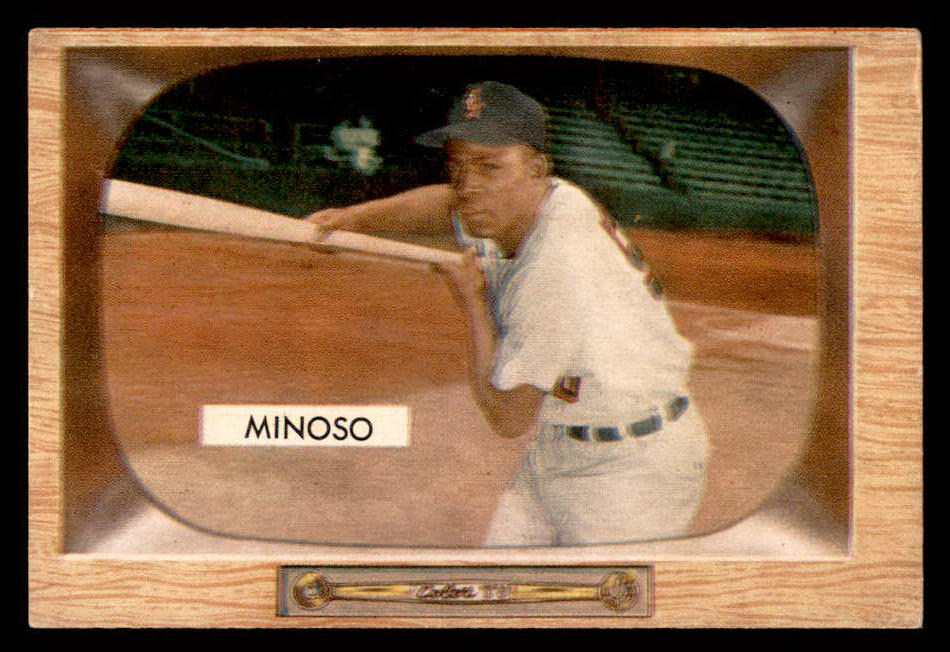 1955 Bowman Baseball # 25 Minnie Minoso White Sox VG-EX 568351