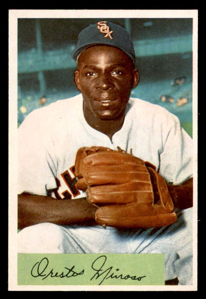 1954 Bowman Baseball # 38 Minnie Minoso White Sox NR-MT 568352
