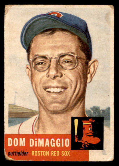 1953 Topps Baseball #149 Dom Dimaggio Red Sox FR-GD 568355