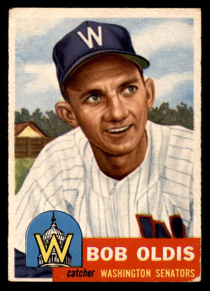 1953 Topps Baseball #262 Bob Oldis Senators GD-VG 568358