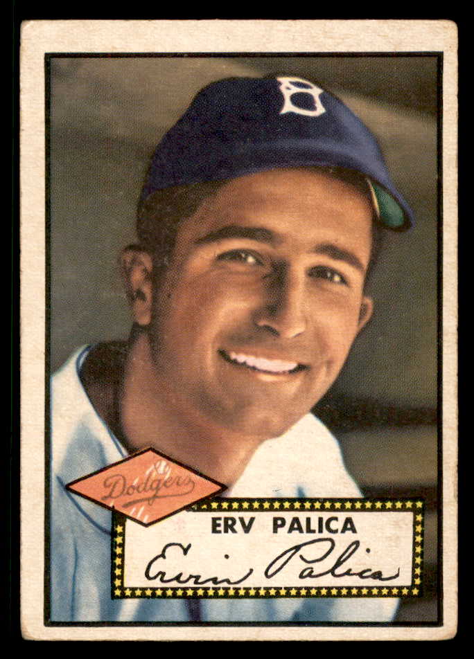 1952 Topps Baseball #273 Erv Palica Dodgers VG-EX 568376