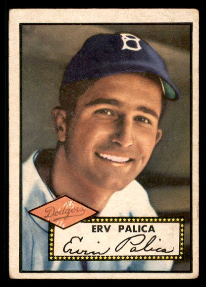 1952 Topps Baseball #273 Erv Palica Dodgers VG-EX 568376