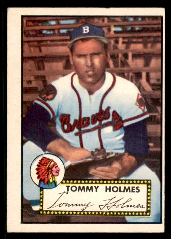1952 Topps Baseball #289 Tommy Holmes Braves VG 568382