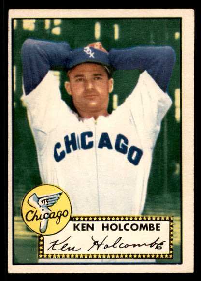 1952 Topps Baseball # 95 Ken Holcombe White Sox EX-MT 568383