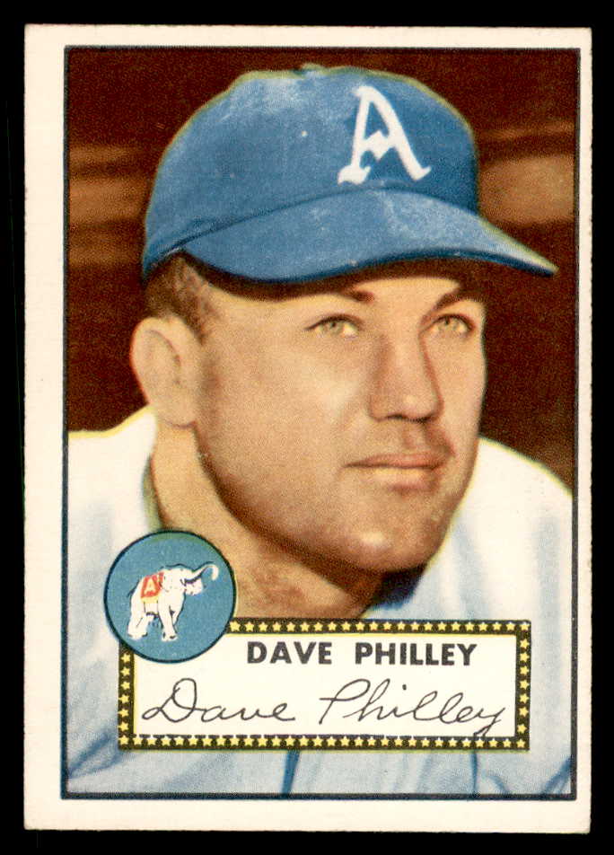 1952 Topps Baseball #226 Dave Philley A's EX-MT 568386