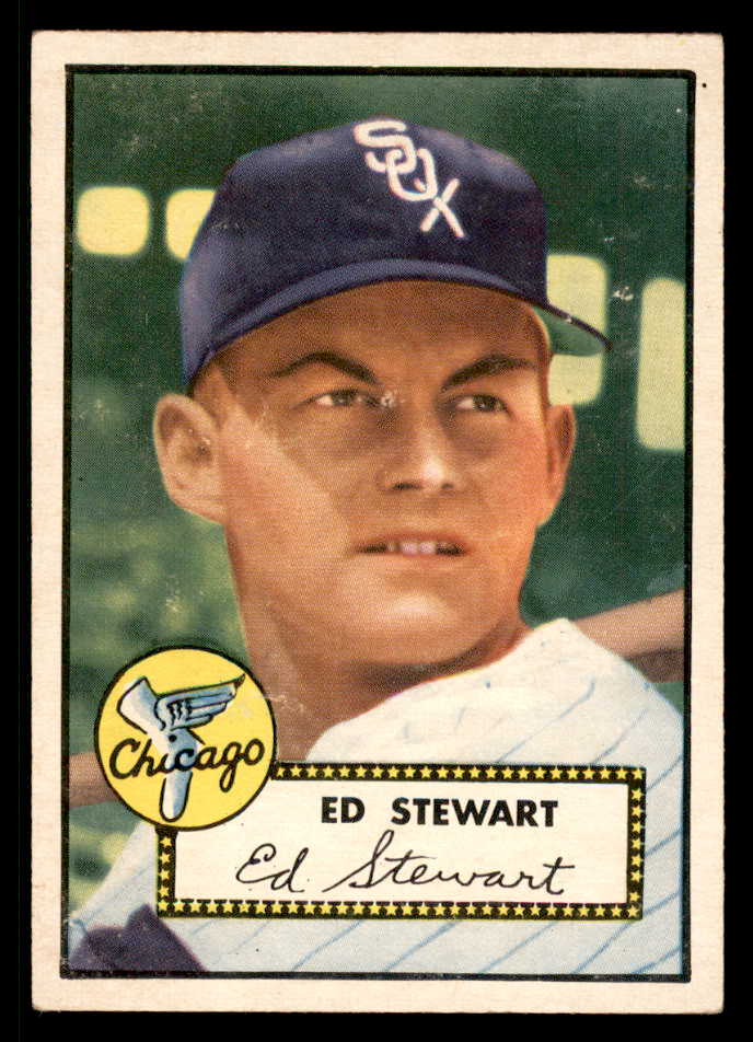 1952 Topps Baseball #279 Ed Stewart White Sox EX-MT 568389