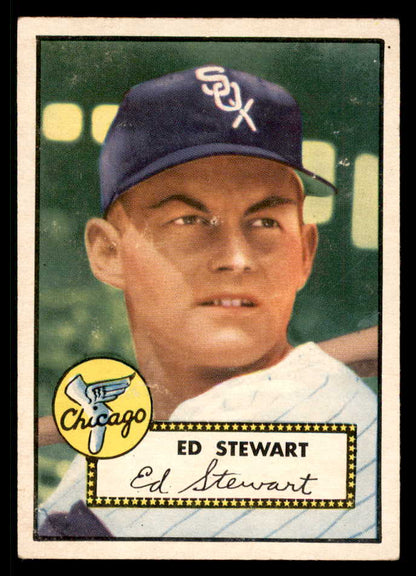1952 Topps Baseball #279 Ed Stewart White Sox EX-MT 568389