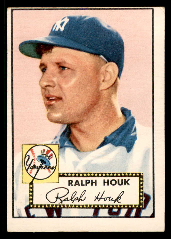 1952 Topps Baseball #200 Ralph Houk Yankees EX 568419