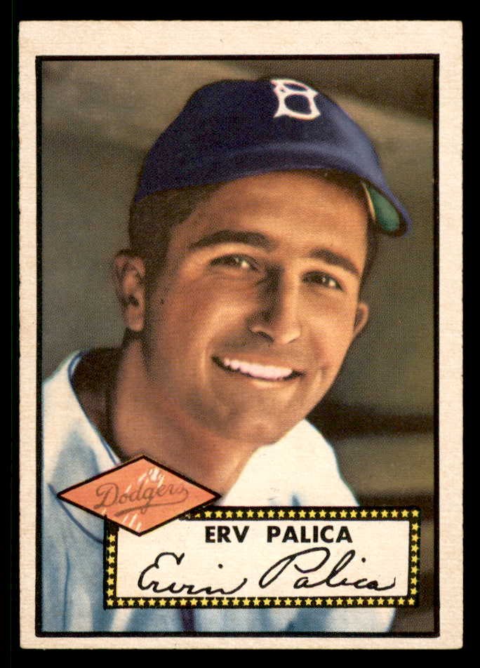 1952 Topps Baseball #273 Erv Palica Dodgers EX-MT 568421