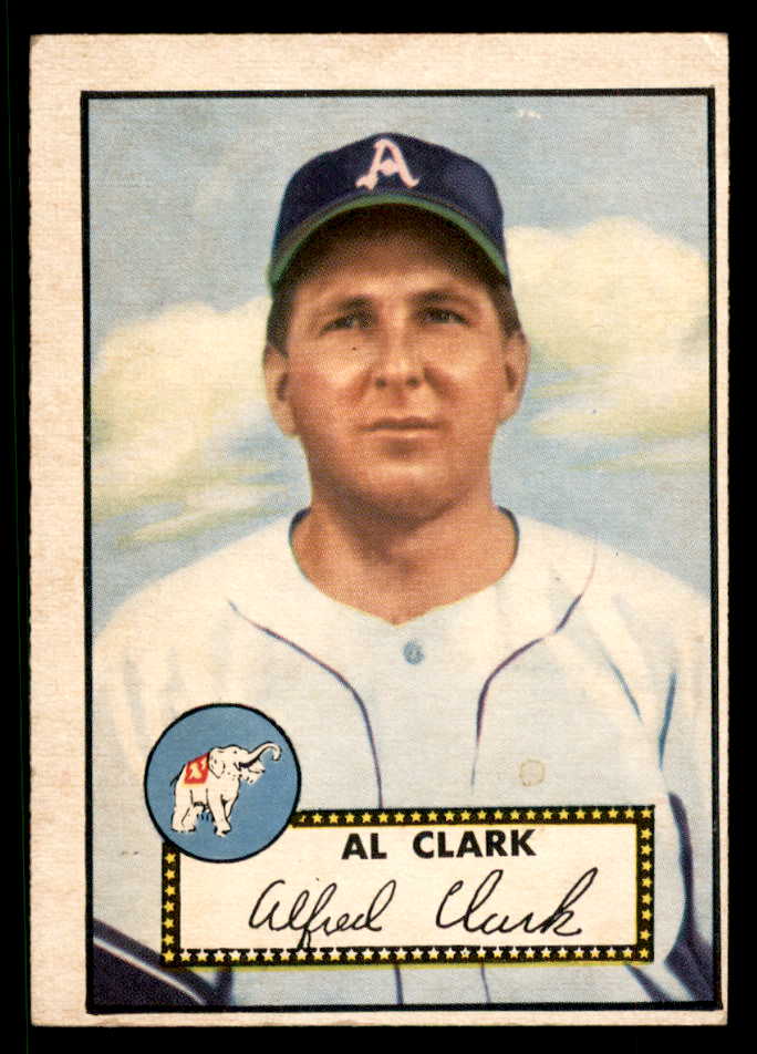 1952 Topps Baseball #278 Al Clark A's VG-EX 568429
