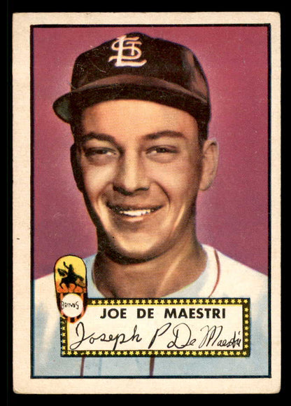 1952 Topps Baseball #286 Joe Demaestri Browns VG/VG-EX 568430