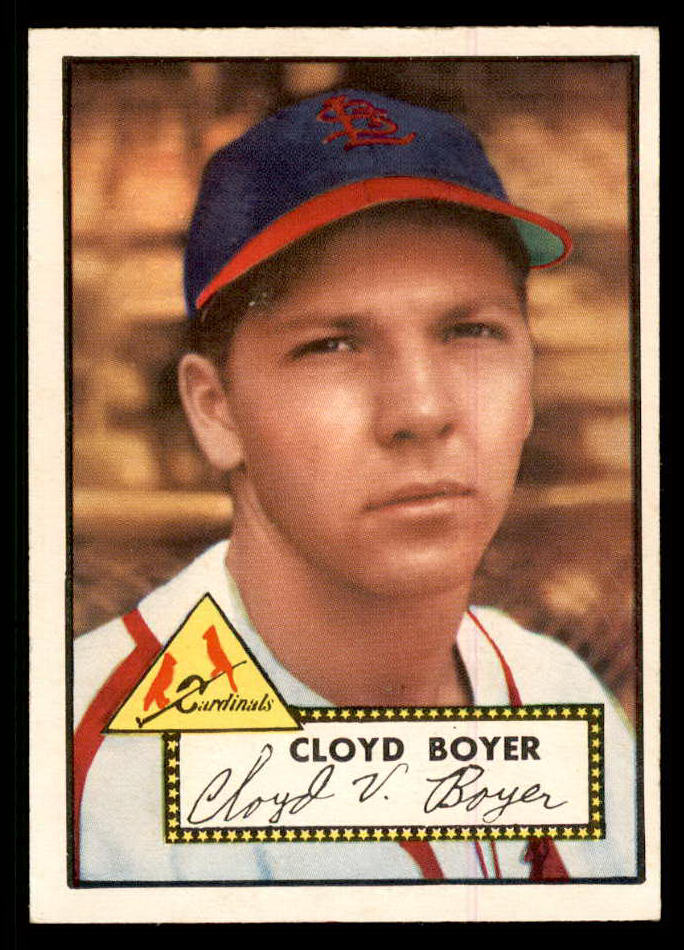 1952 Topps Baseball #280 Cloyd Boyer Cardinals EX-MT 568432