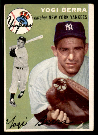 1954 Topps Baseball # 50 Yogi Berra Yankees VG-EX 568436