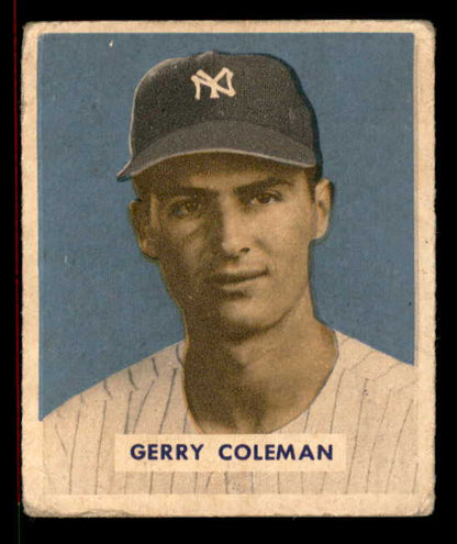1949 Bowman Baseball #225 Jerry Coleman Yankees VG 568440