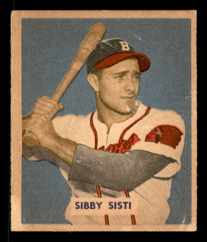 1949 Bowman Baseball #201 Sibby Sisti Braves EX-MT 568441