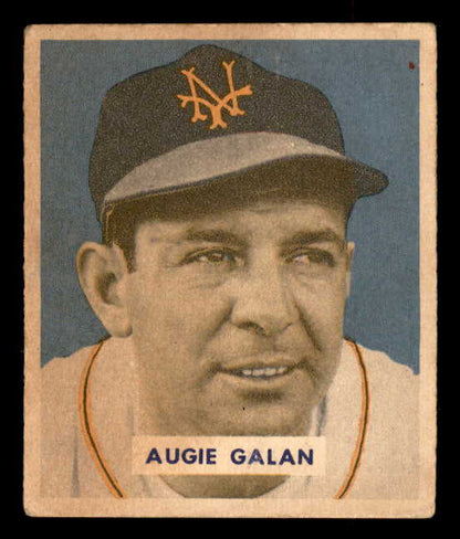 1949 Bowman Baseball #230 Augie Galan Giants VG-EX 568444