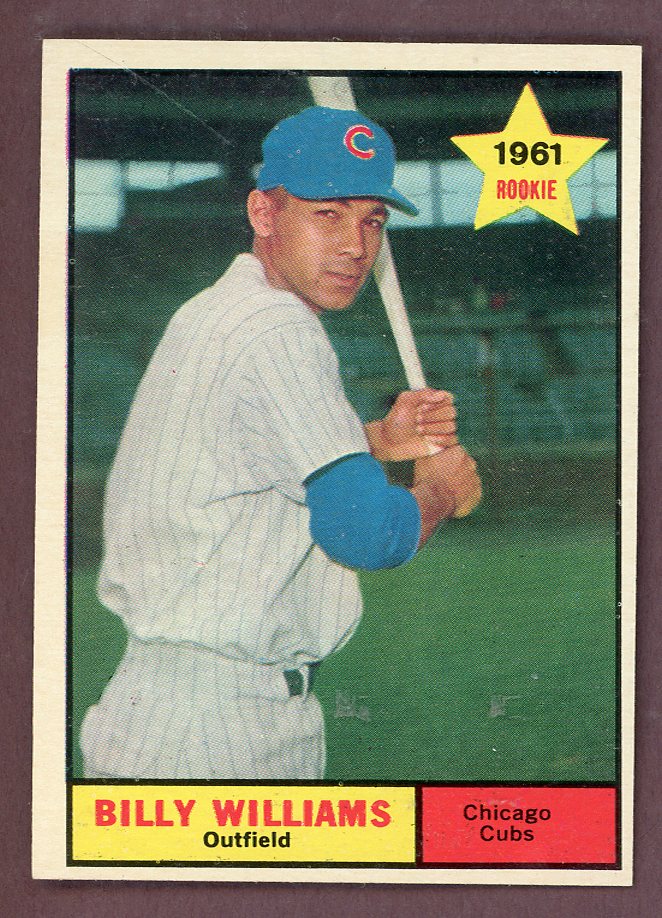 1961 Topps Baseball #141 Billy Williams Cubs EX-MT 568703