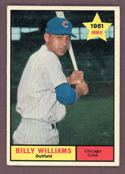 1961 Topps Baseball #141 Billy Williams Cubs VG-EX 568704