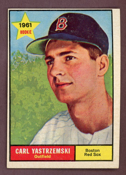 1961 Topps Baseball #287 Carl Yastrzemski Red Sox NR-MT 568708