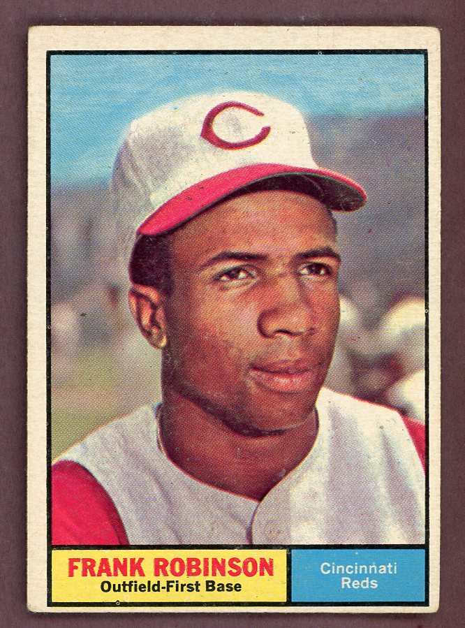 1961 Topps Baseball #360 Frank Robinson Reds VG-EX 568723