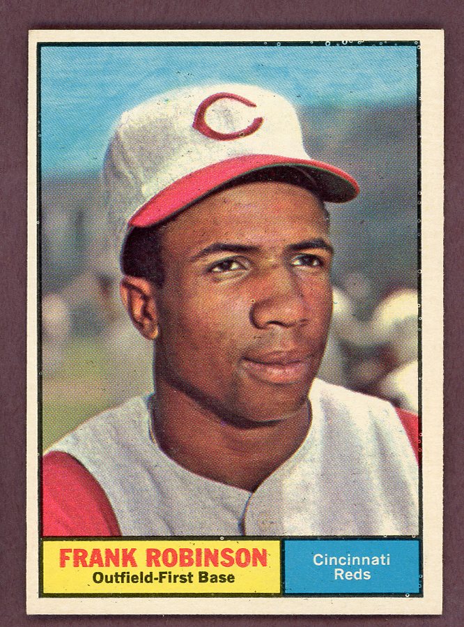 1961 Topps Baseball #360 Frank Robinson Reds EX-MT 568725