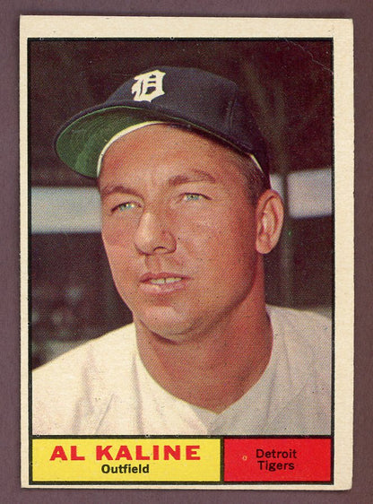 1961 Topps Baseball #429 Al Kaline Tigers EX-MT 568735